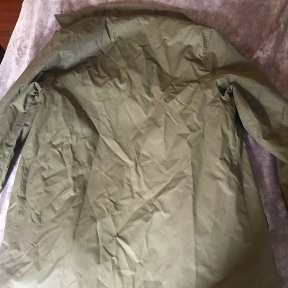 Vintage green raincoat - Picture 4 of 4